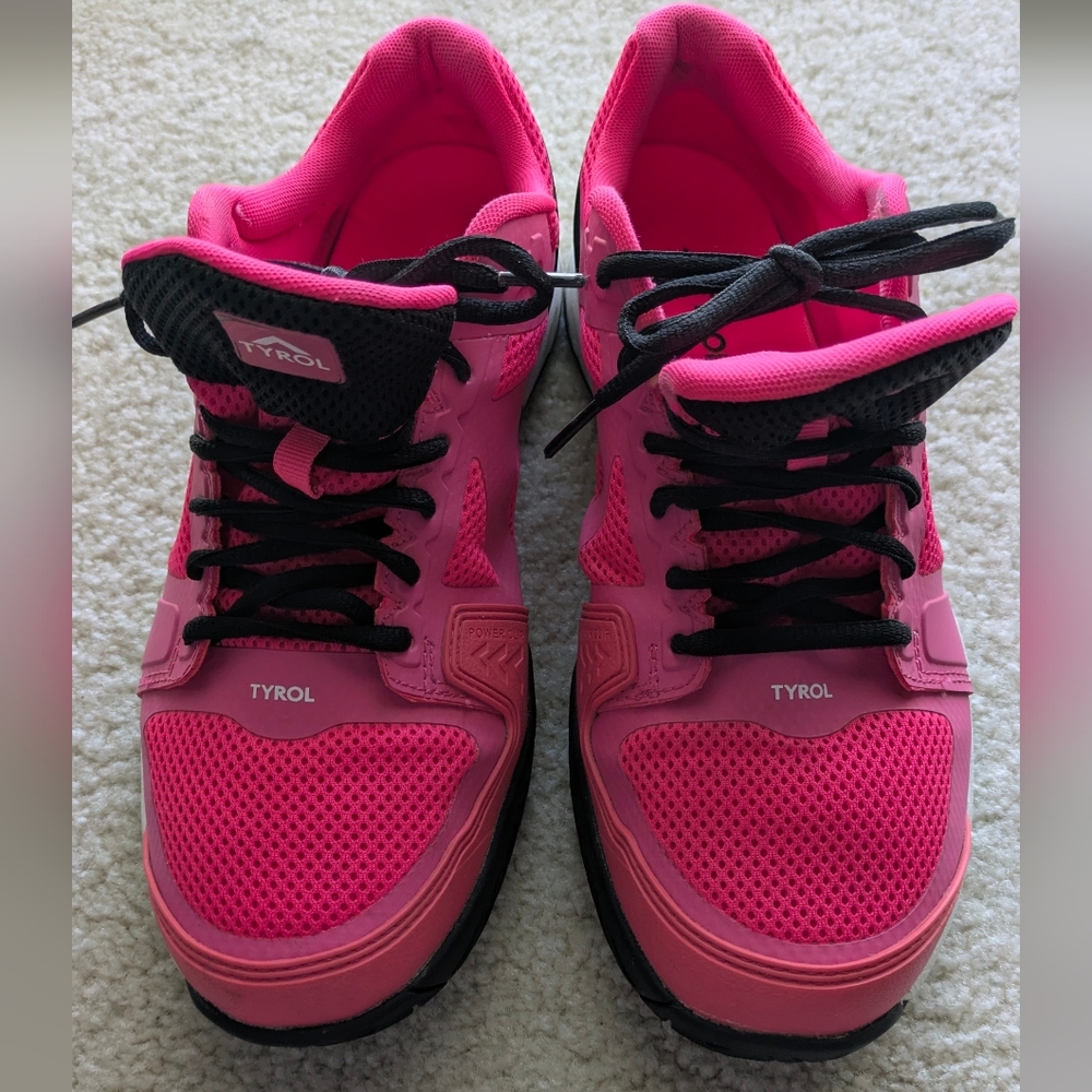 Tyrol Striker Pro V Pink/Black Wom's Pickleball Shoes Men9.5 Women11